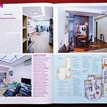 Журнальная публикация публикация в прессе. интерьерная съемка