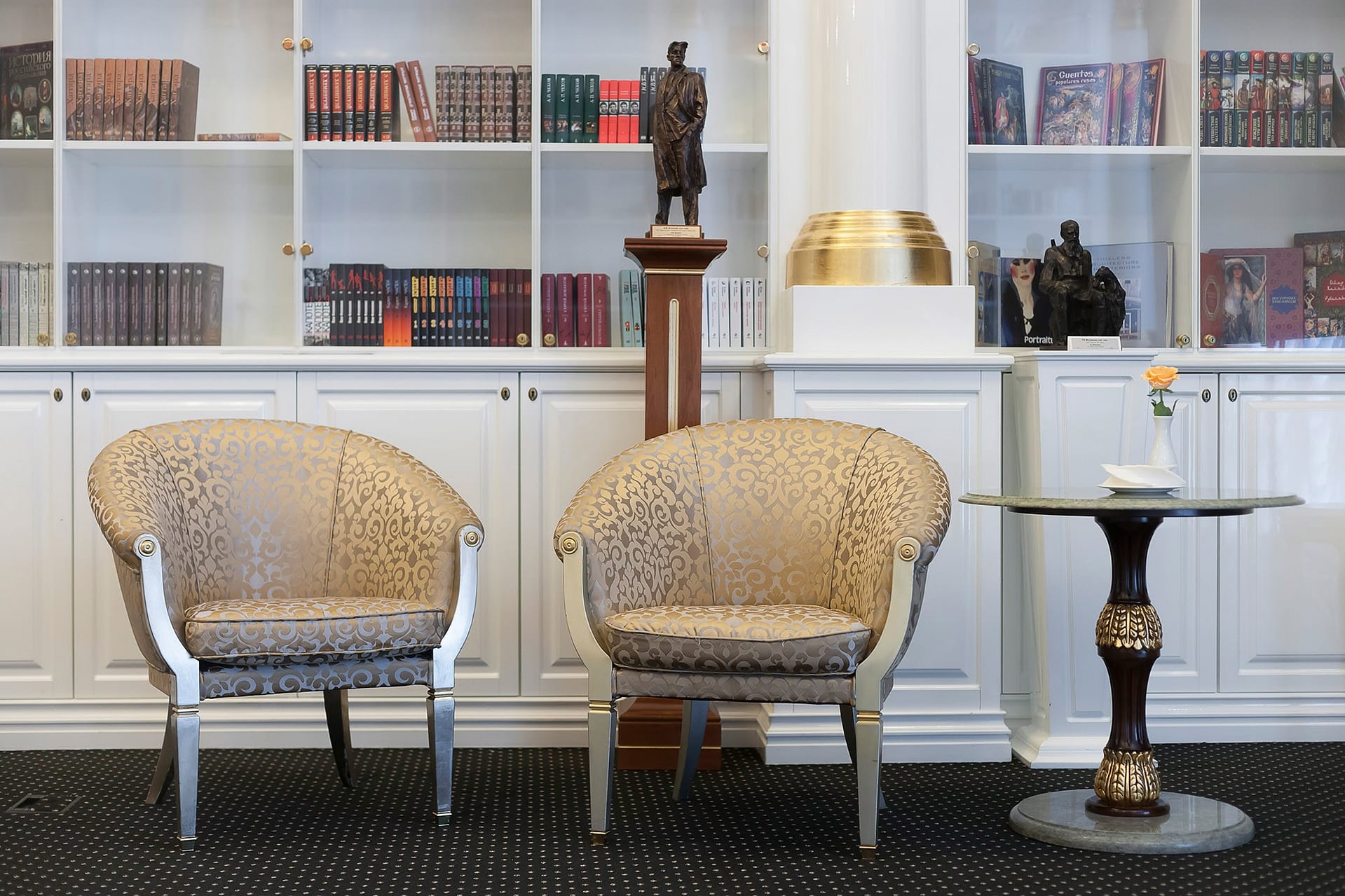 интерьерная съемка библиотеки