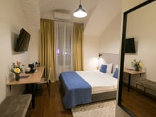 Пример работы фотографа: технический кадр Необработанный интерьер отеля в центре Москвы