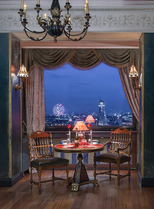 ночная фотосъемка загородных домов Подмосковья