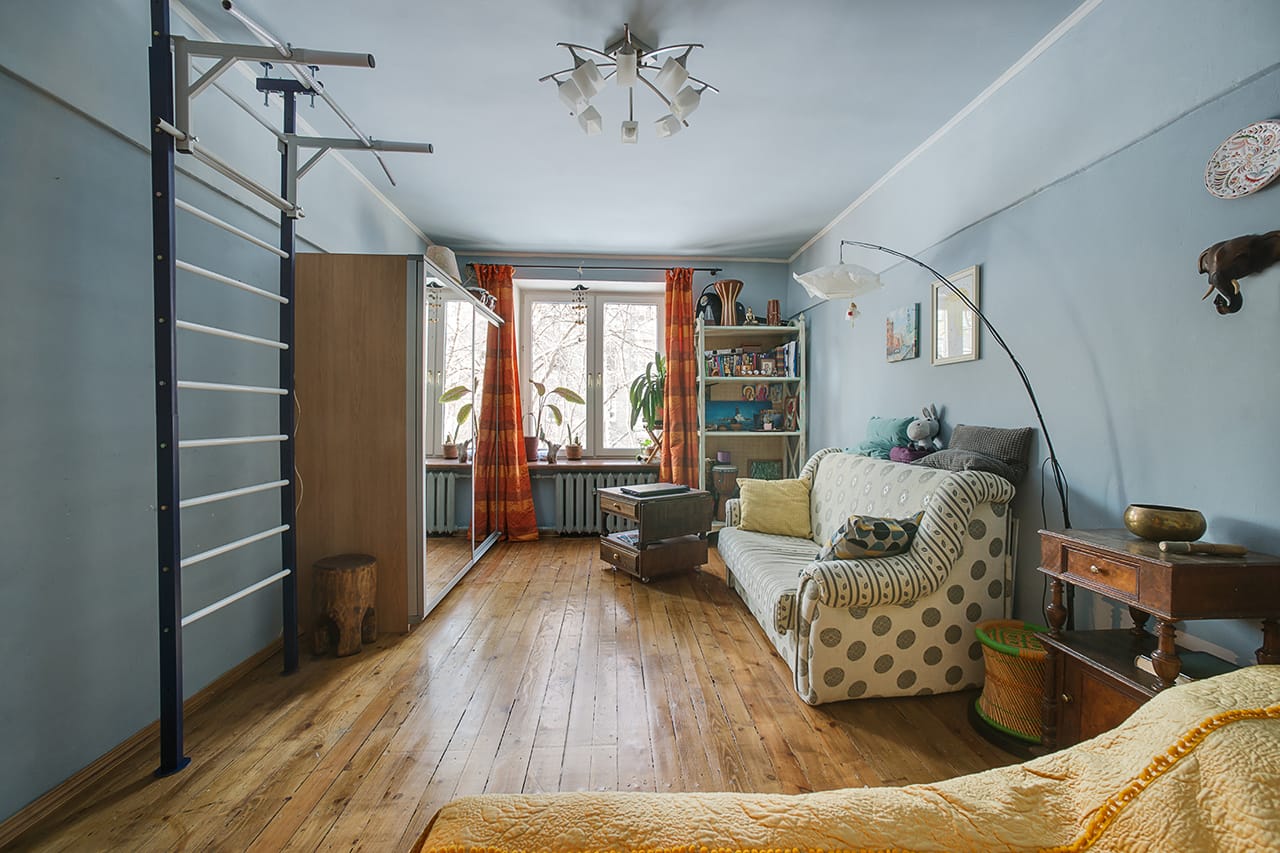 Интерьерная фотография лофта в ЖК Studio 8 у метро Аэропорт