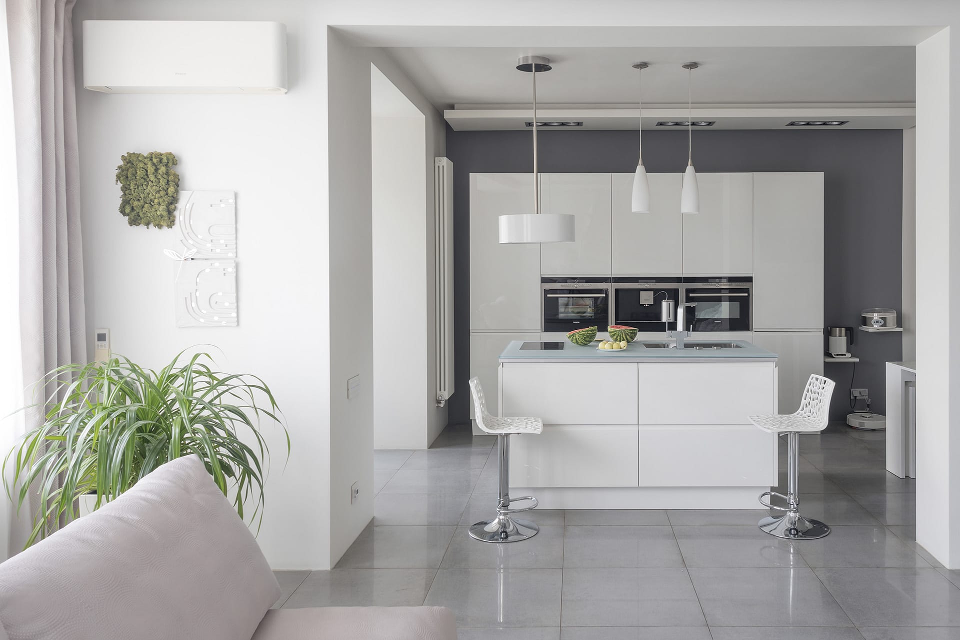 Фотосъемка интерьера в ЖК Дом на Набережной Профессиональная фотосъемка интерьера апартаментов с видом на Москву-реку в ЖК Дом на Набережной у метро Полянка