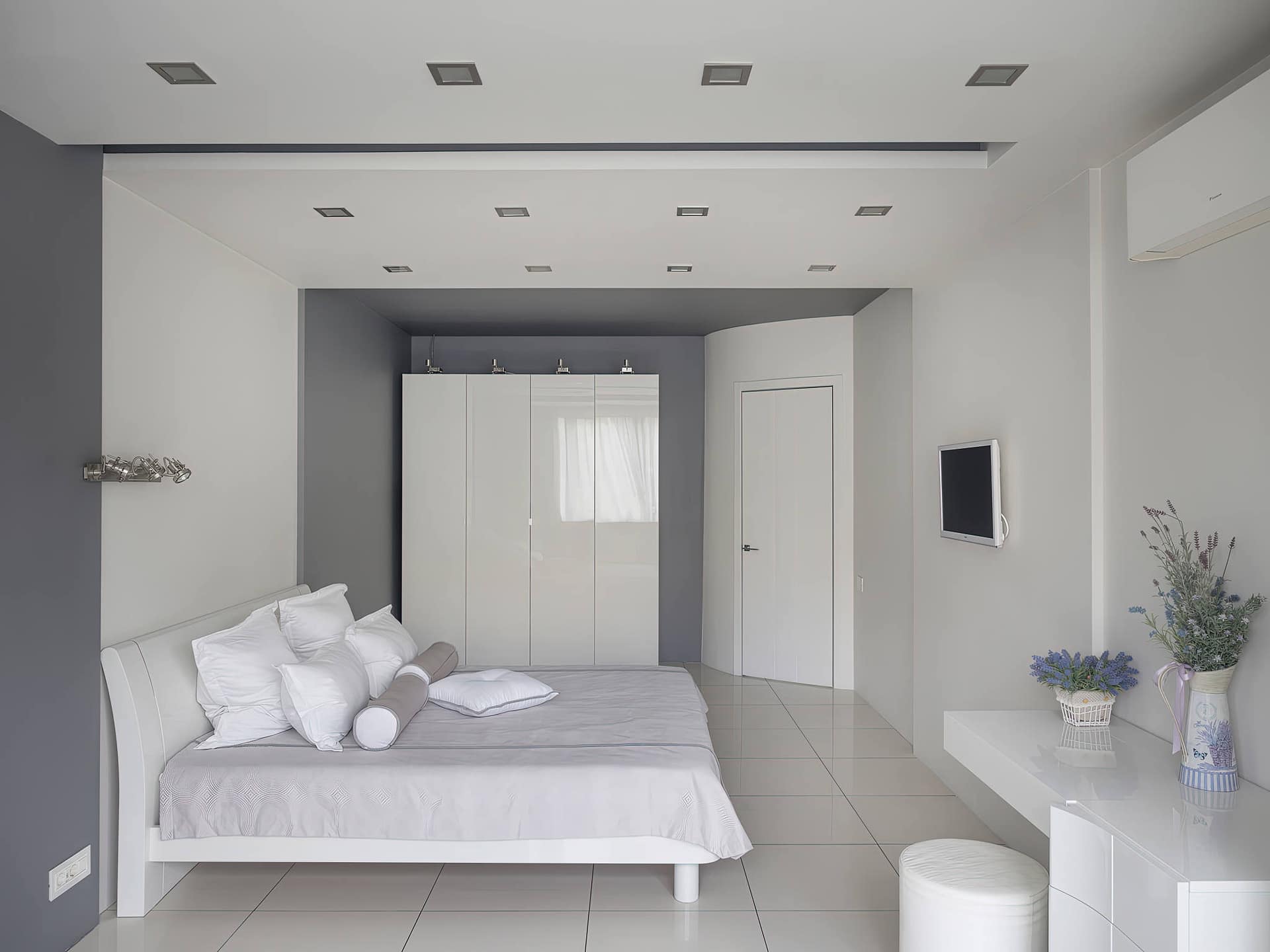 Профессиональная фотосъемка футуристичного интерьера в ЖК Миллениум у метро Нахимовский проспект